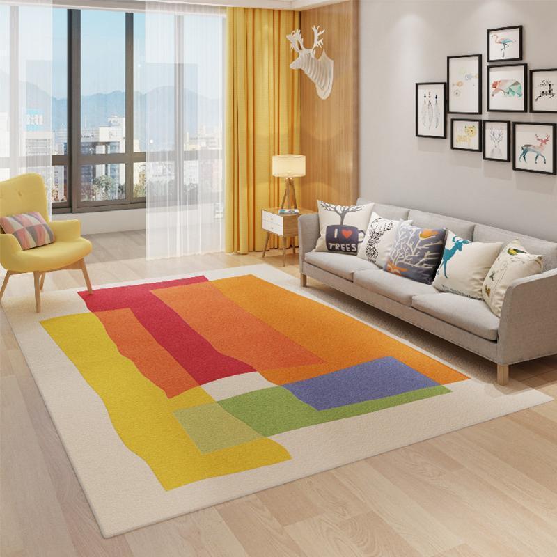 American Retro Style Table Carpet Home