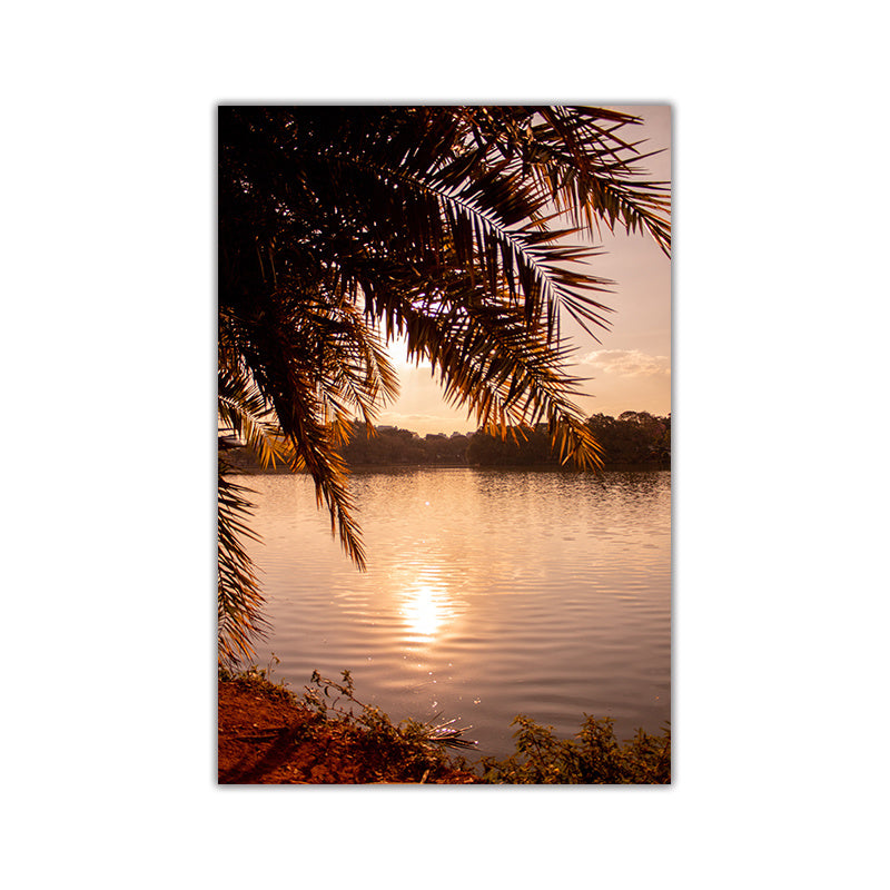 Coastal Sunrise Nature Landscape Wall Poster