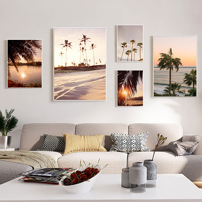 Coastal Sunrise Nature Landscape Wall Poster