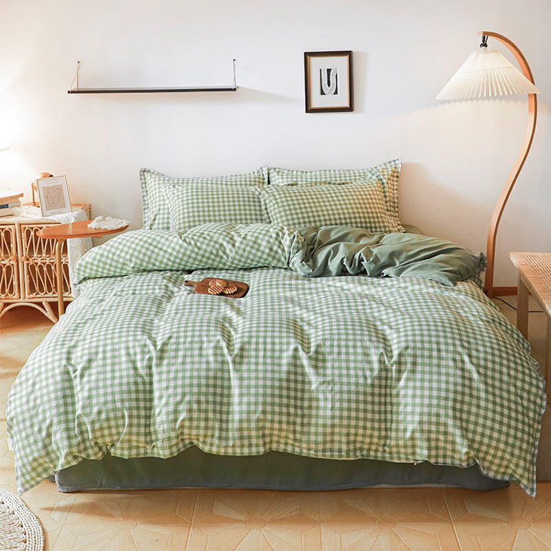 Washed Cotton Four-piece Bedding