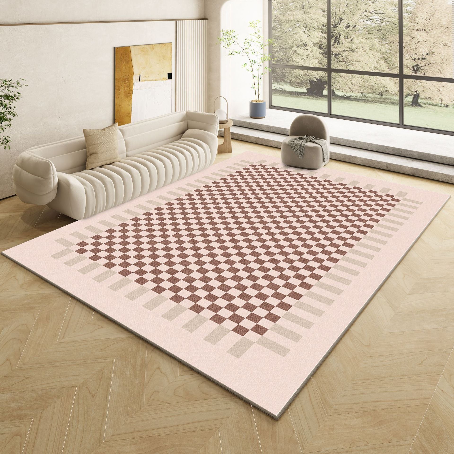 American Retro Style Table Carpet Home