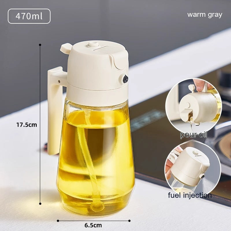 2-in-1 Olive Oil Sprayer Dispenser For Cooking